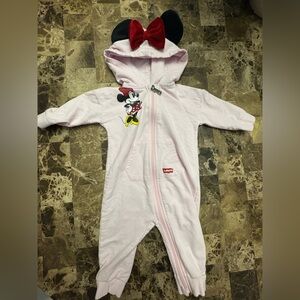 Levi's X Disney Light Pink Baby Outfit rompers 6 months